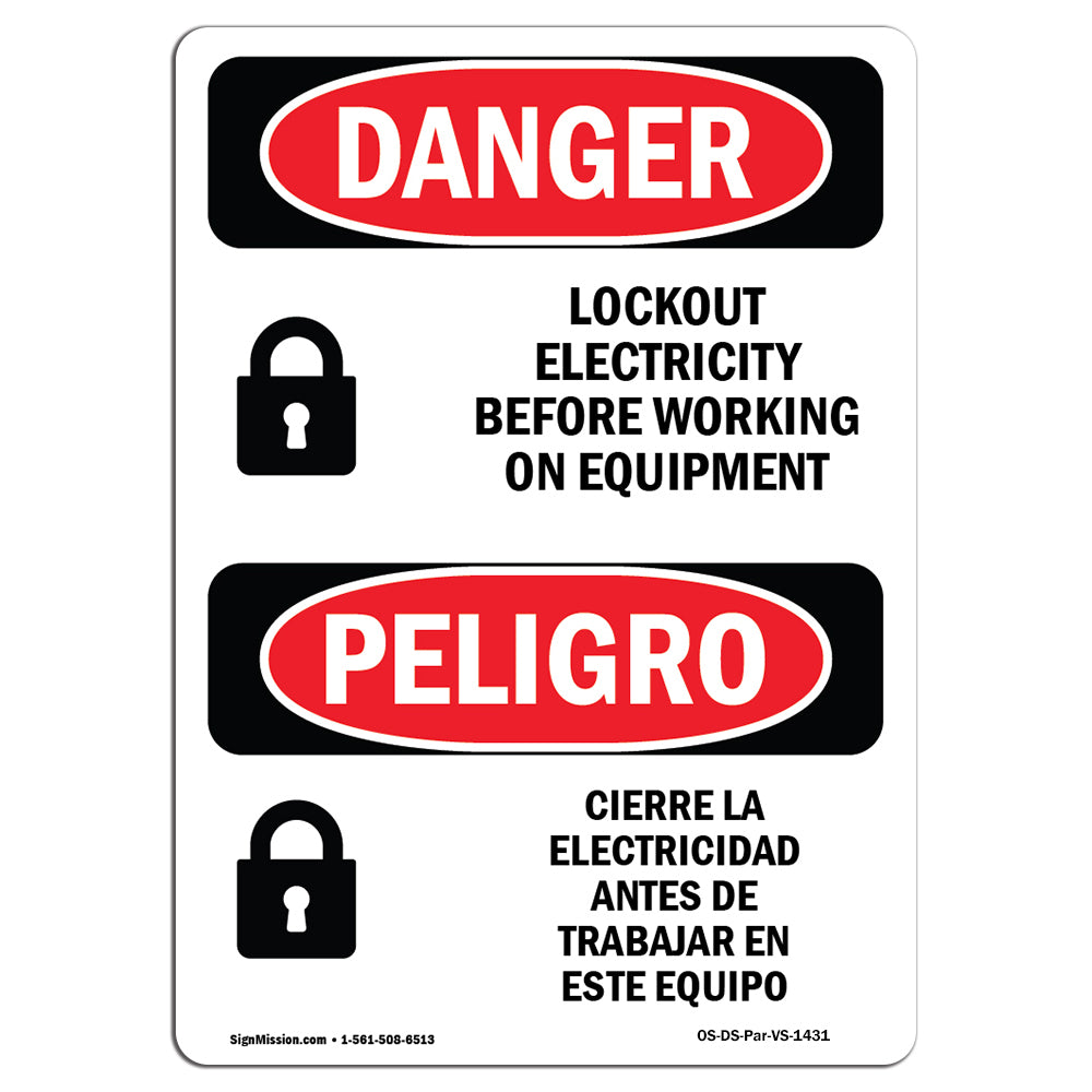 Lockout Electricity Before Working