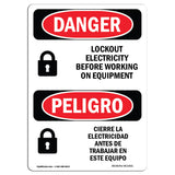 Lockout Electricity Before Working