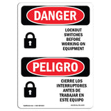 Lockout Switches Before Working On Equipment