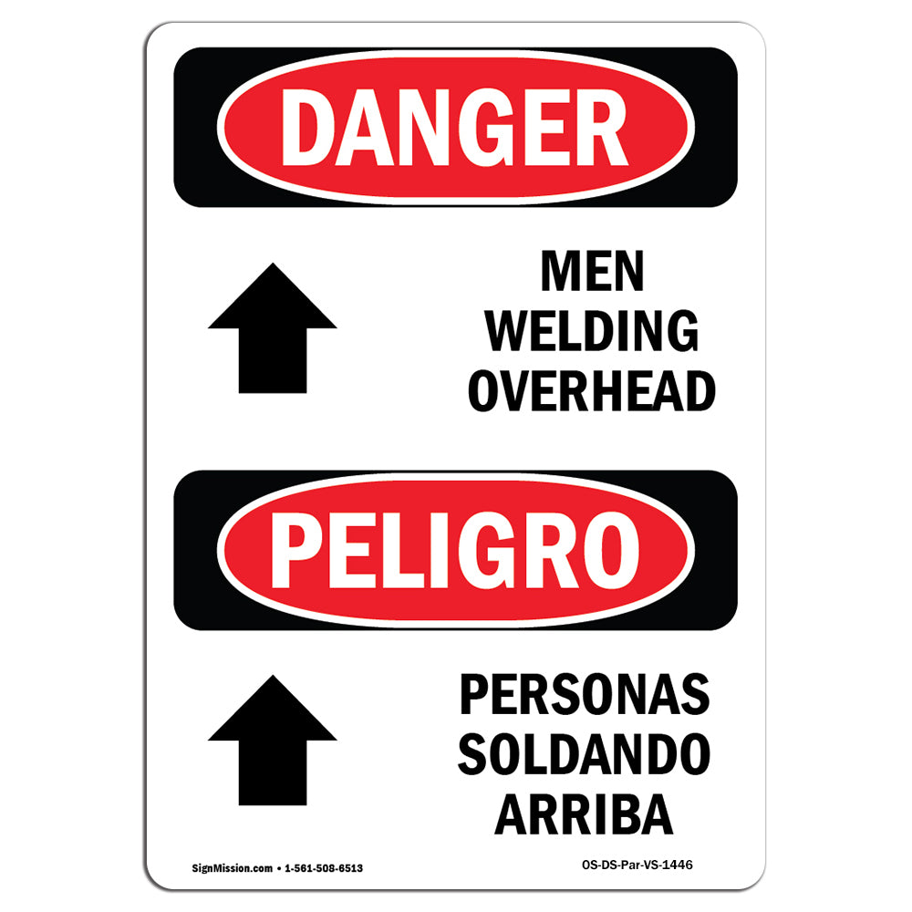 Men Welding Overhead