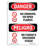 No Smoking Or Open Flames