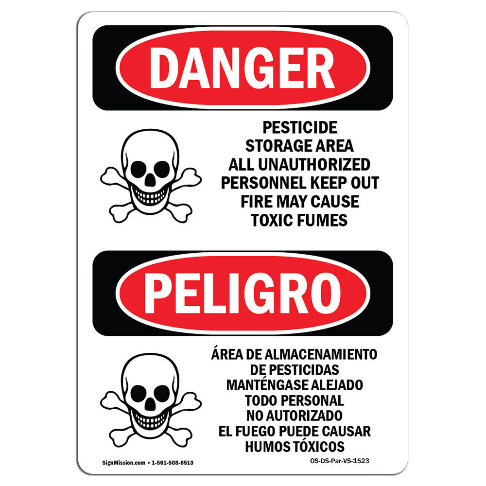 Pesticide Storage Area