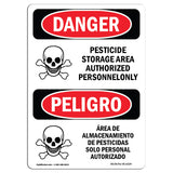 Pesticide Storage Area Spanish