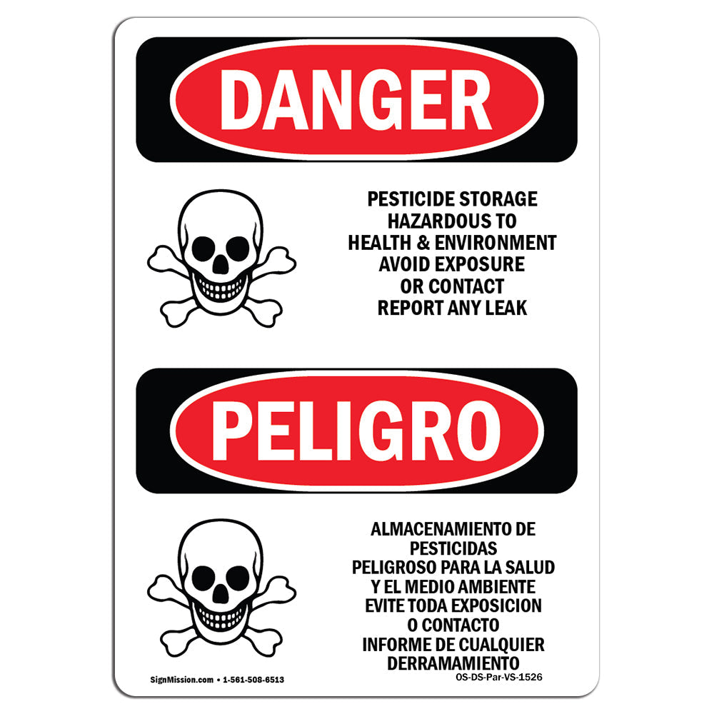 Pesticide Storage Hazardous