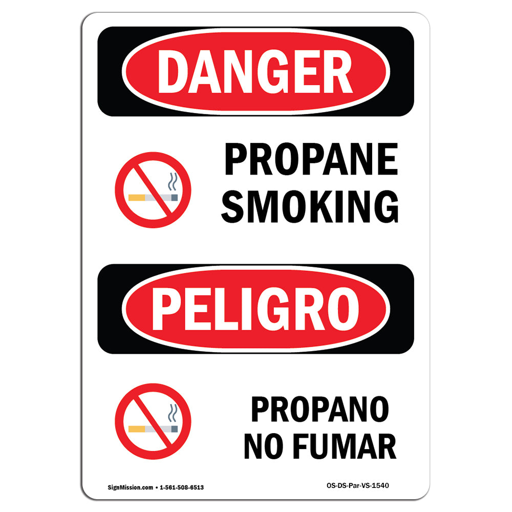 Propane No Smoking