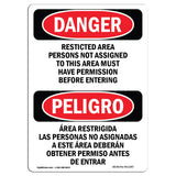 Restricted Area Persons Not Assigned