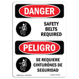 Safety Belts Required