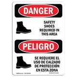 Safety Shoes Required Area Symbol