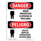 Wear Protective Clothing In This Area