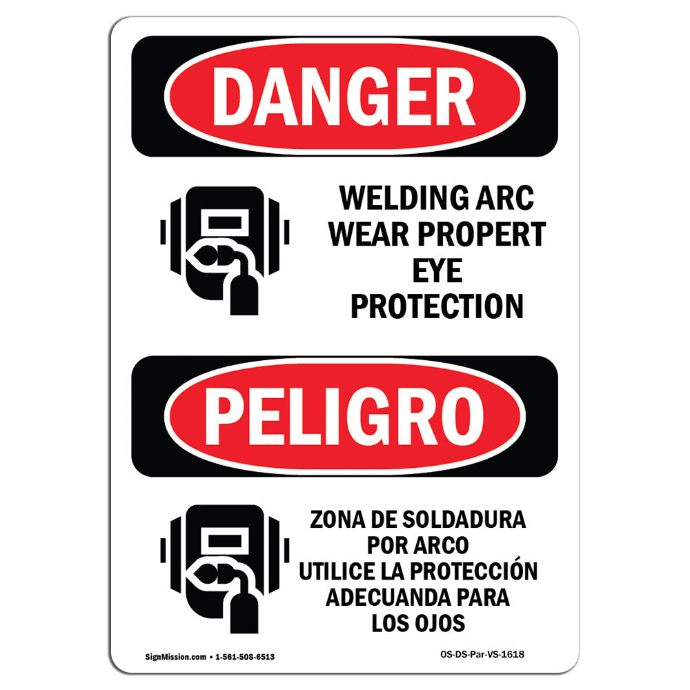 Welding Arc Wear Proper Eye Protection