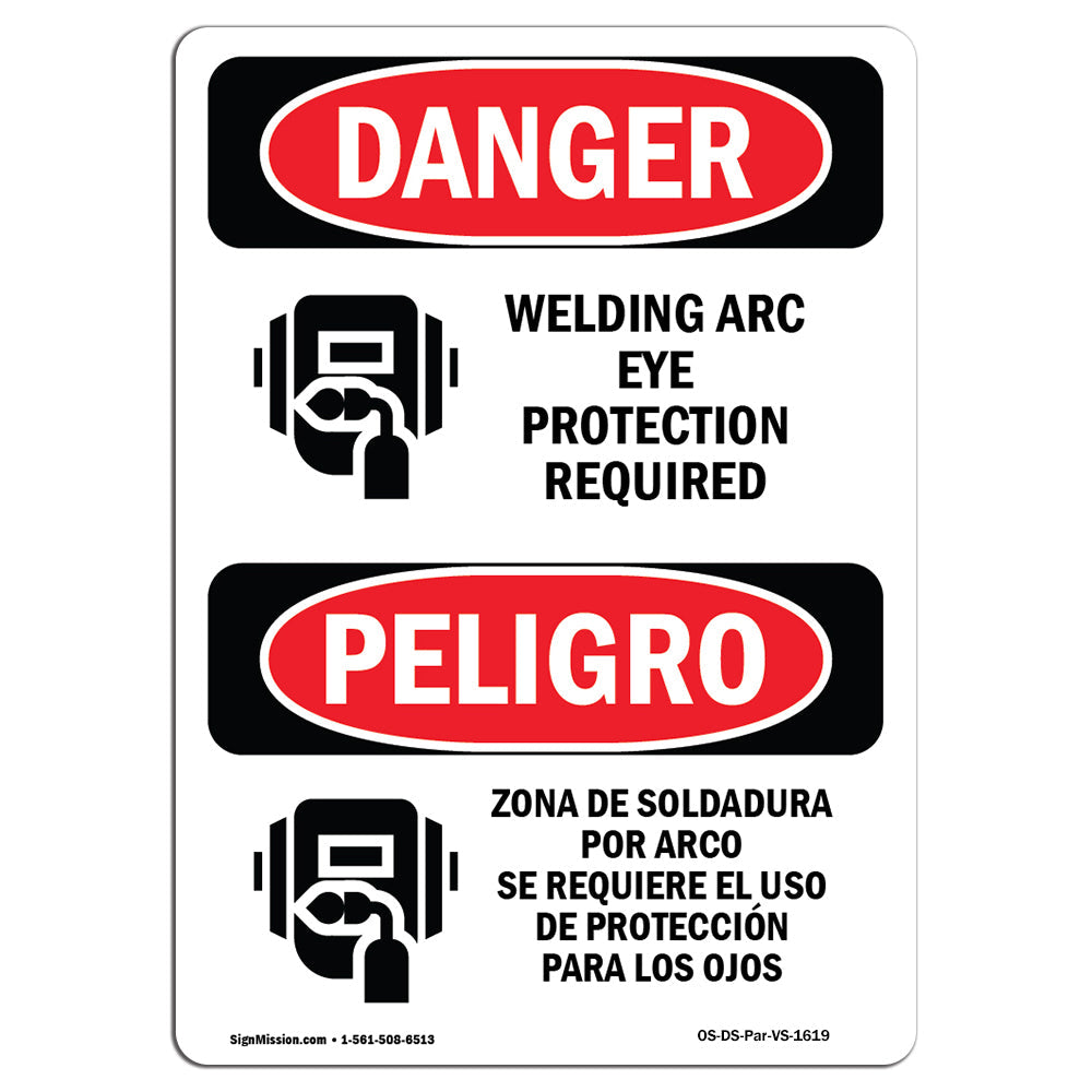 Welding Arc Eye Protection Required