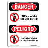 Pool Closed Do Not Enter