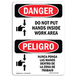 Do Not Put Hands Inside Work Area