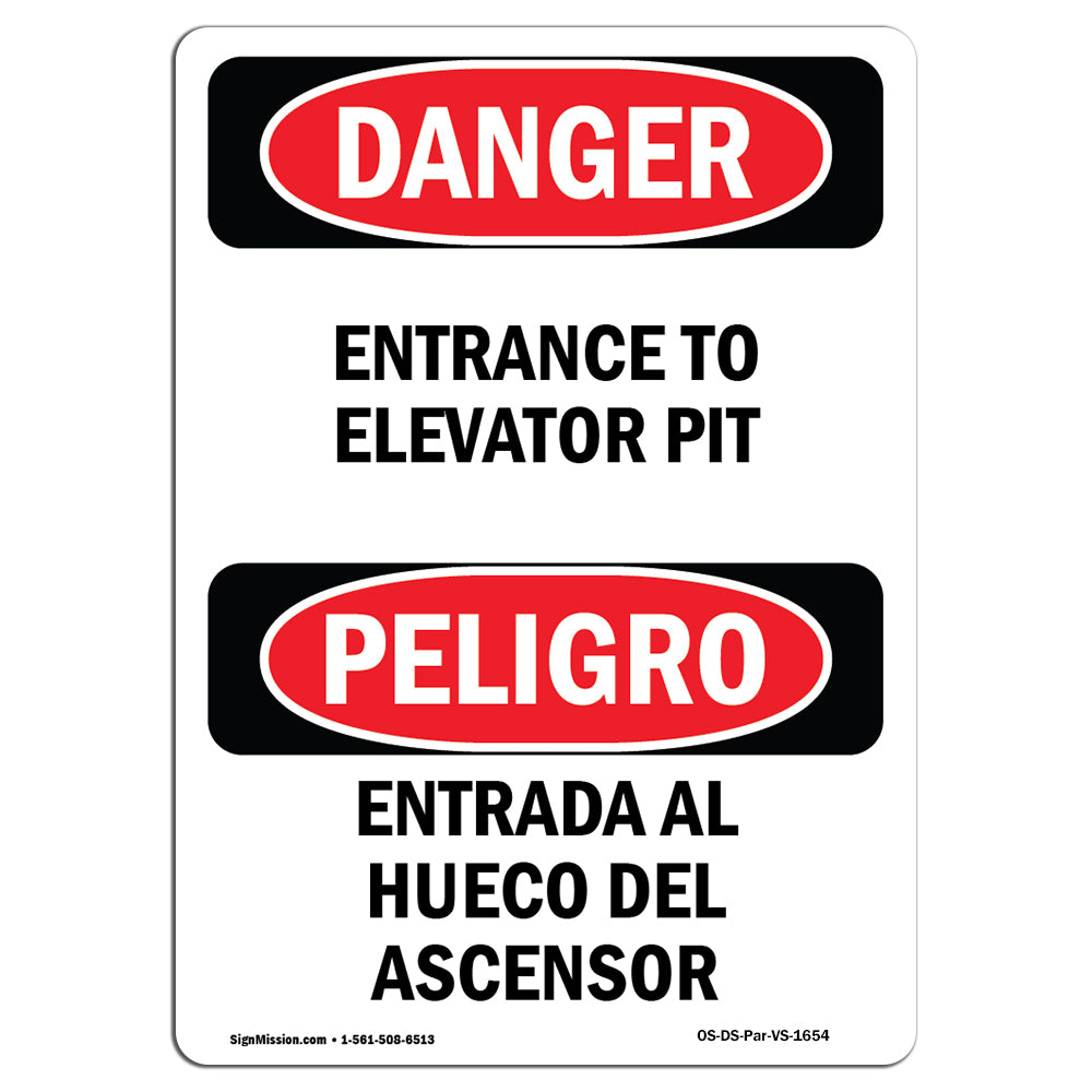 Entrance To Elevator Pit