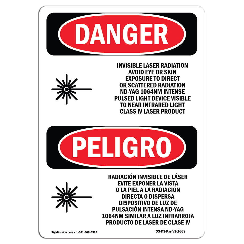 Invisible Laser Radiation Avoid Eye Exposure