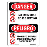 No Swimming No Ice Skating