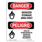 Oxidizer Storage Area Only