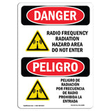Radio Frequency Radiation Hazard Area