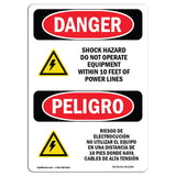 Shock Hazard Do Not Operate Within 10 Feet
