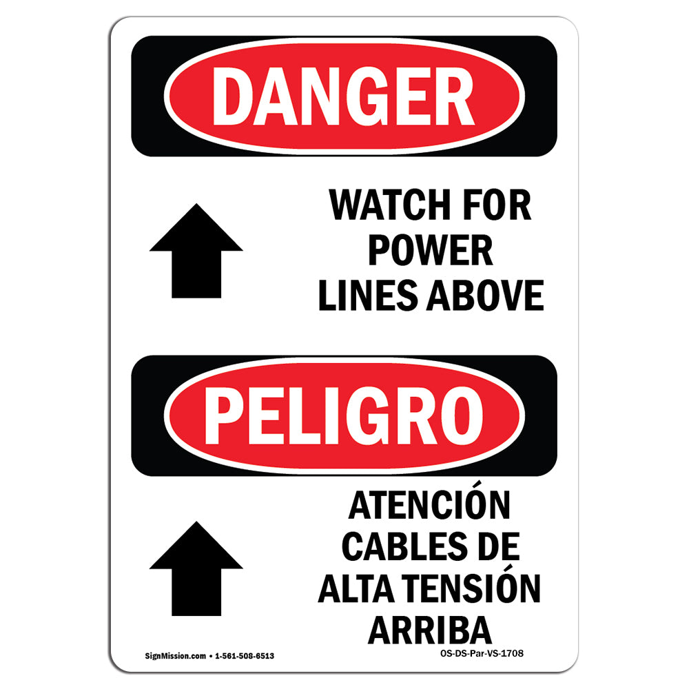 Watch For Power Lines Above