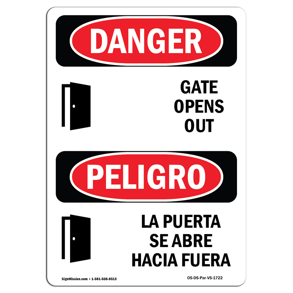 Gate Opens Out