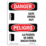 Gate Opens Out