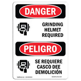 Grinding Helmet Required