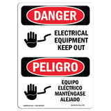 Electrical Equipment Keep Out