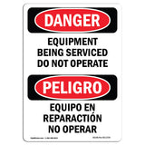 Equipment Being Serviced Do Not Operate