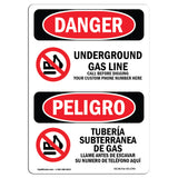 Underground Gas Line Call Custom Before