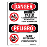 Custom Buried Cable Call Before Digging