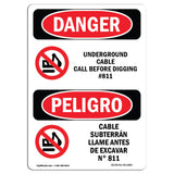 Underground Cable Call Before Digging #811