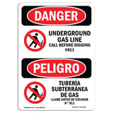 Underground Gas Line Call #811