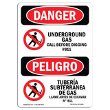 Underground Gas Call Before Digging #811