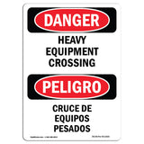 Heavy Equipment Crossing
