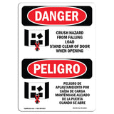 Crush Hazard From Falling Load