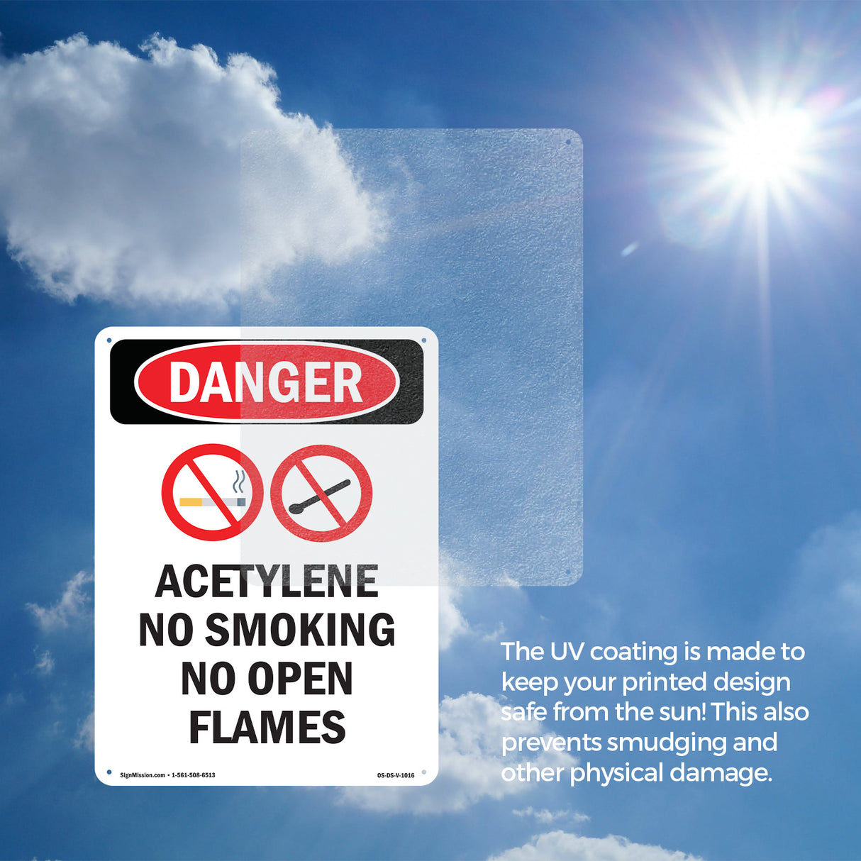 Acetylene No Smoking No Open Flames