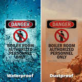 Boiler Room Authorized Personnel Only