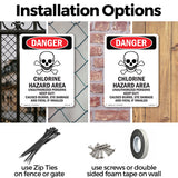 Chlorine Hazard Area