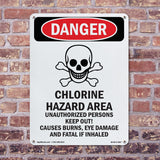 Chlorine Hazard Area
