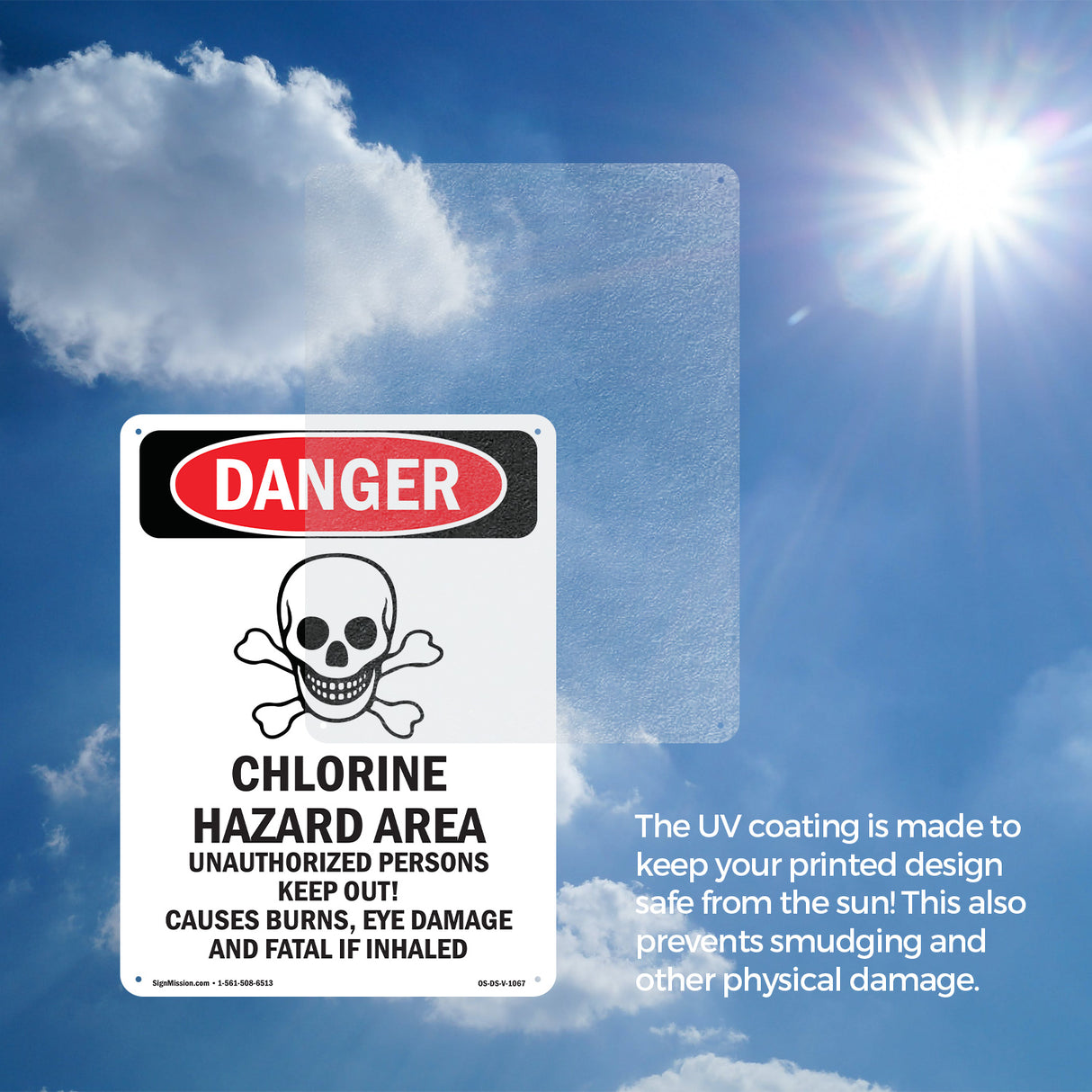 Chlorine Hazard Area