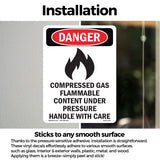 Compressed Gas Flammable Content