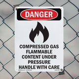 Compressed Gas Flammable Content