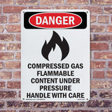 Compressed Gas Flammable Content