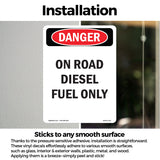 On Road Diesel Fuel Only