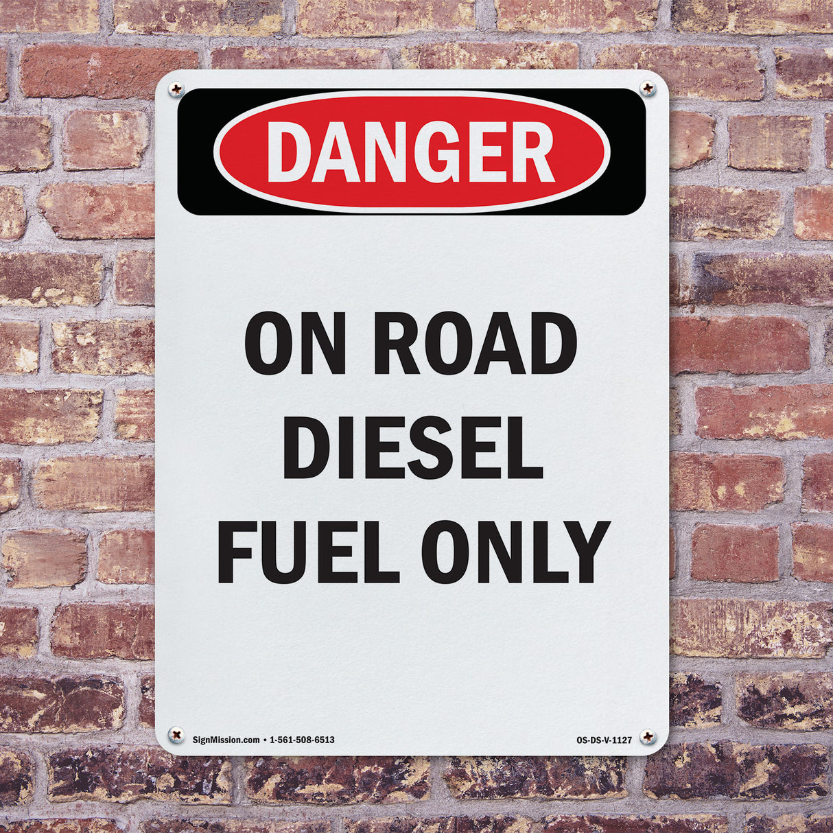 On Road Diesel Fuel Only