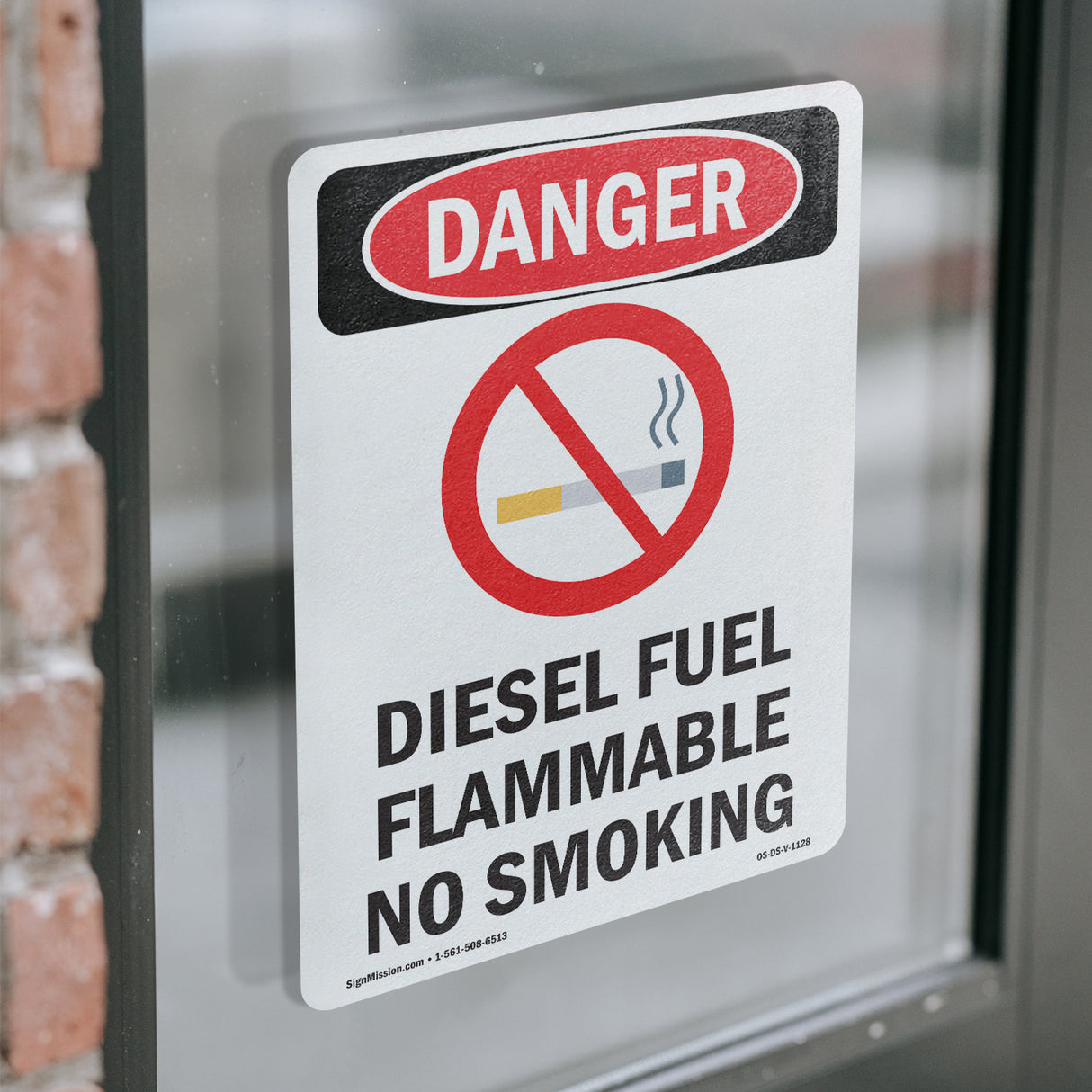 Diesel Fuel Flammable No Smoking