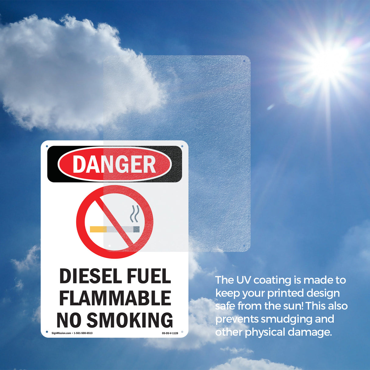 Diesel Fuel Flammable No Smoking