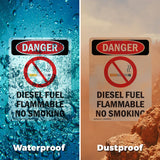 Diesel Fuel Flammable No Smoking
