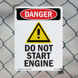 Do Not Start Engine